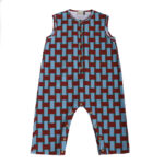 Kai Overall - Teal Squares
